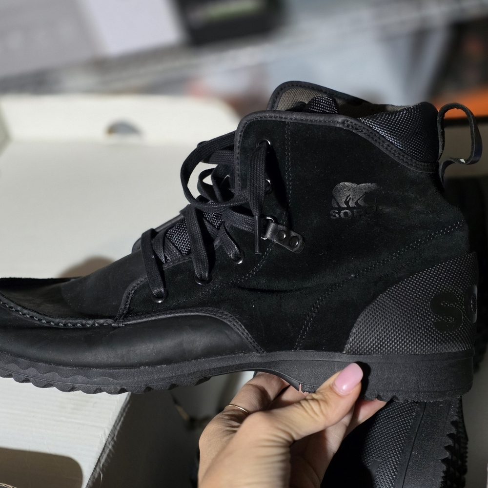 Sorel Men's Black Waterproof Boots